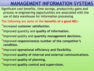 MANAGEMENT INFORMATION SYSTEMS
Processor :-A processor, or "microprocessor," is a small chip
that resides in computers and...