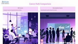 Career Path Comparison
MIS Careers
Managing IT systems and supporting business workflows
Data Analytics Careers
Interpreting data to guide strategy and innovation
 