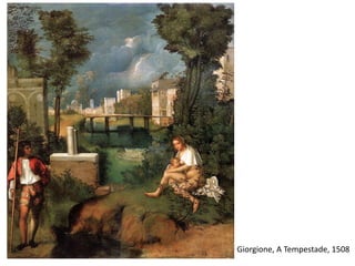 Giorgione, A Tempestade, 1508
 