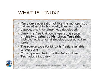 Microsoft Bill Gates - Case Study - MS DOS to XBOX - from 1975 | PPT