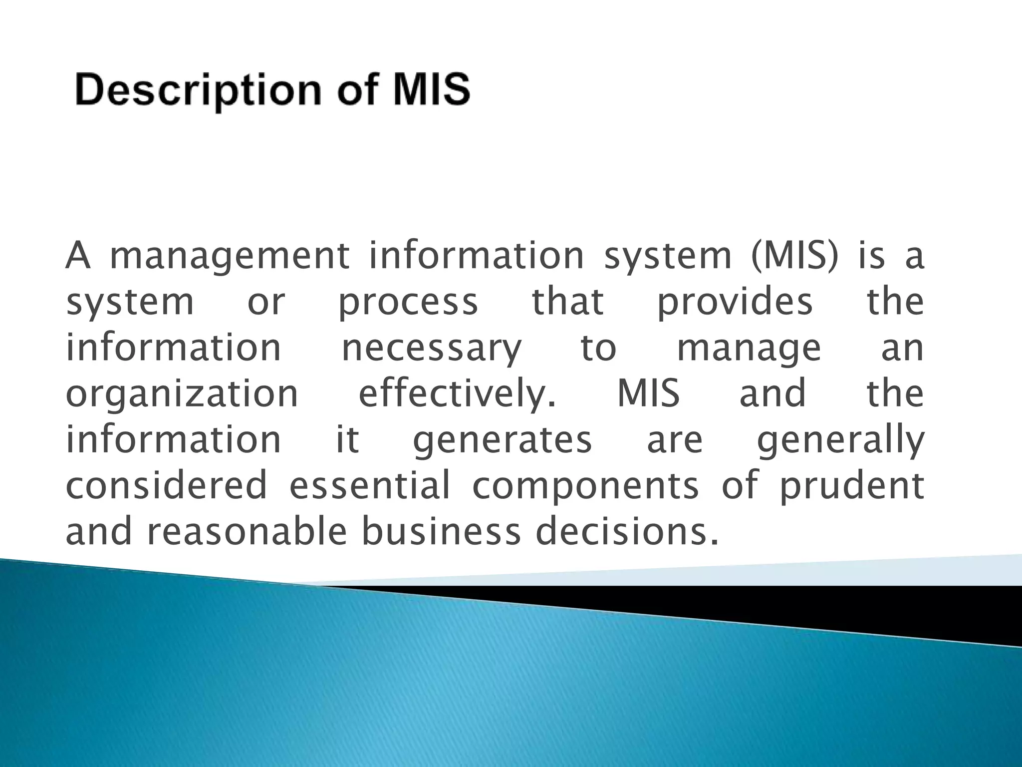 managment information system | PPT