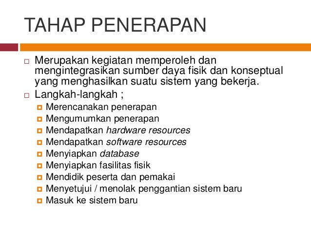 Mis2013 chapter 6 - pengembangan sistem