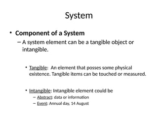 Computer Based Information System (CBIS) | PPTX