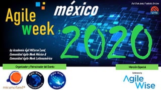 Organizador y Patrocinador del Evento Mención Especial
Conference by
8 al 13 de Junio, 1ª edición, On-Line
 