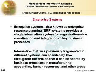 Management Information Systems 101 Chapter 2 | PPT