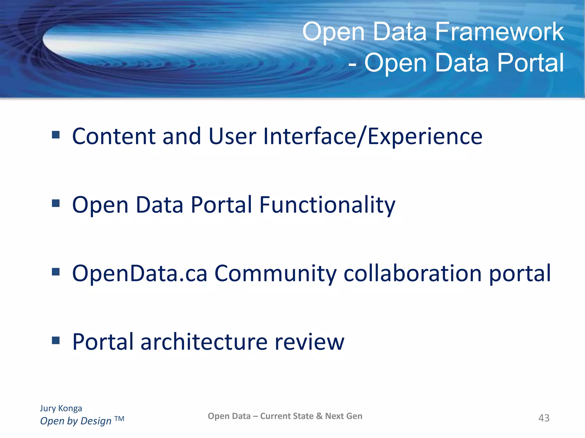 Open Gov Reality – Biggest Challenge is Organizational Culture & Change ManagementCulture change/shock“Good Failure”