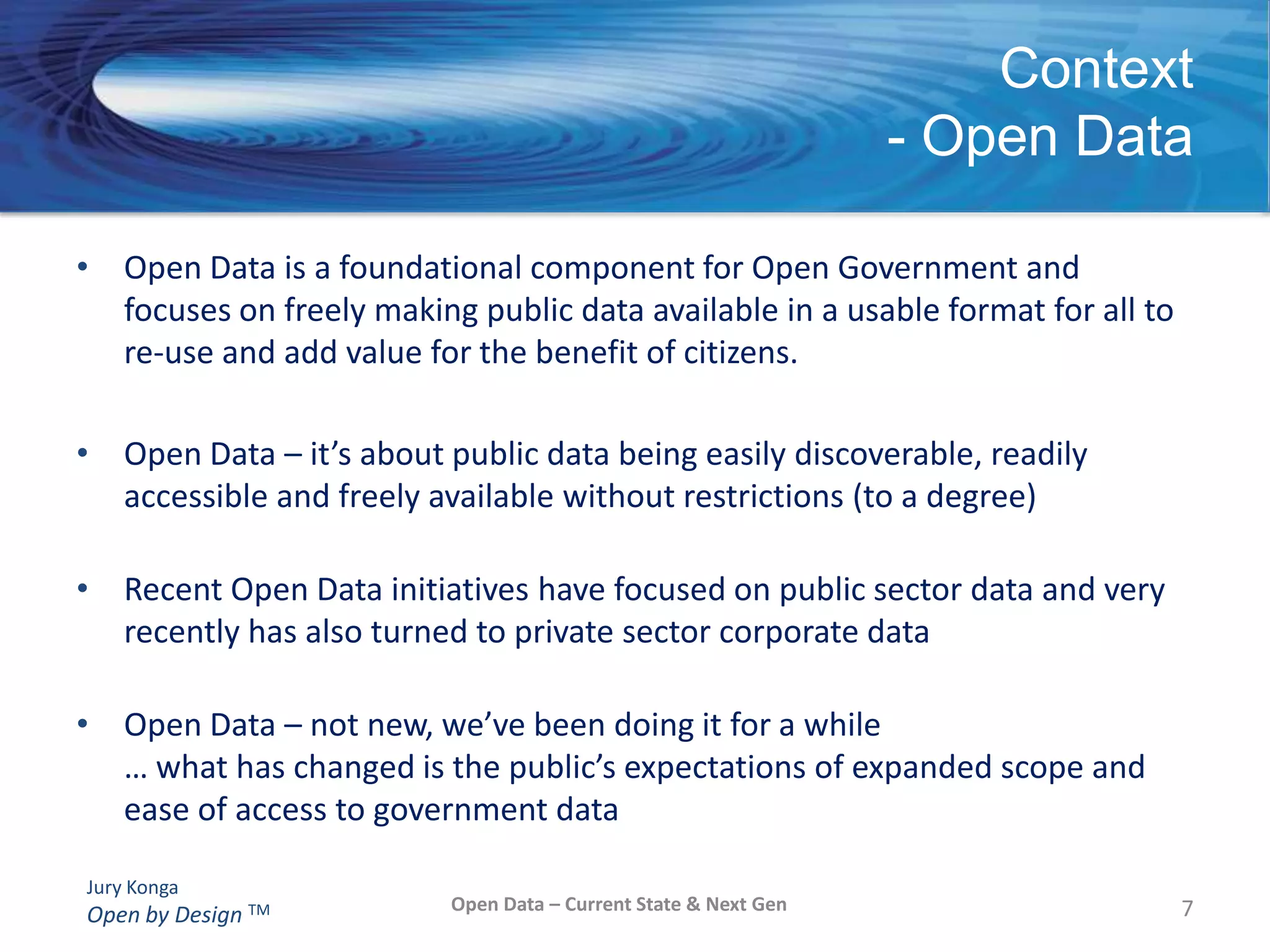  #misaBC  #opendata #opengov #gov20  I’m @jkonga  … tweet away AcknowledgementsOpen Data – Current State and Next Gen2