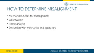 Misalignment Phase Misalignment Vibration | PPTX