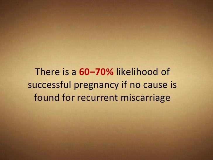 Miscarriage