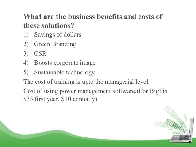 5 benefits of green computing