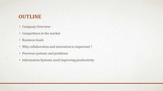 Mis case study - Procter & Gamble | PPTX