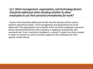 Mis case study , Chapter 5, Chapter 6 | PPTX