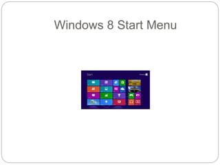 Windows 8 Start Menu
 