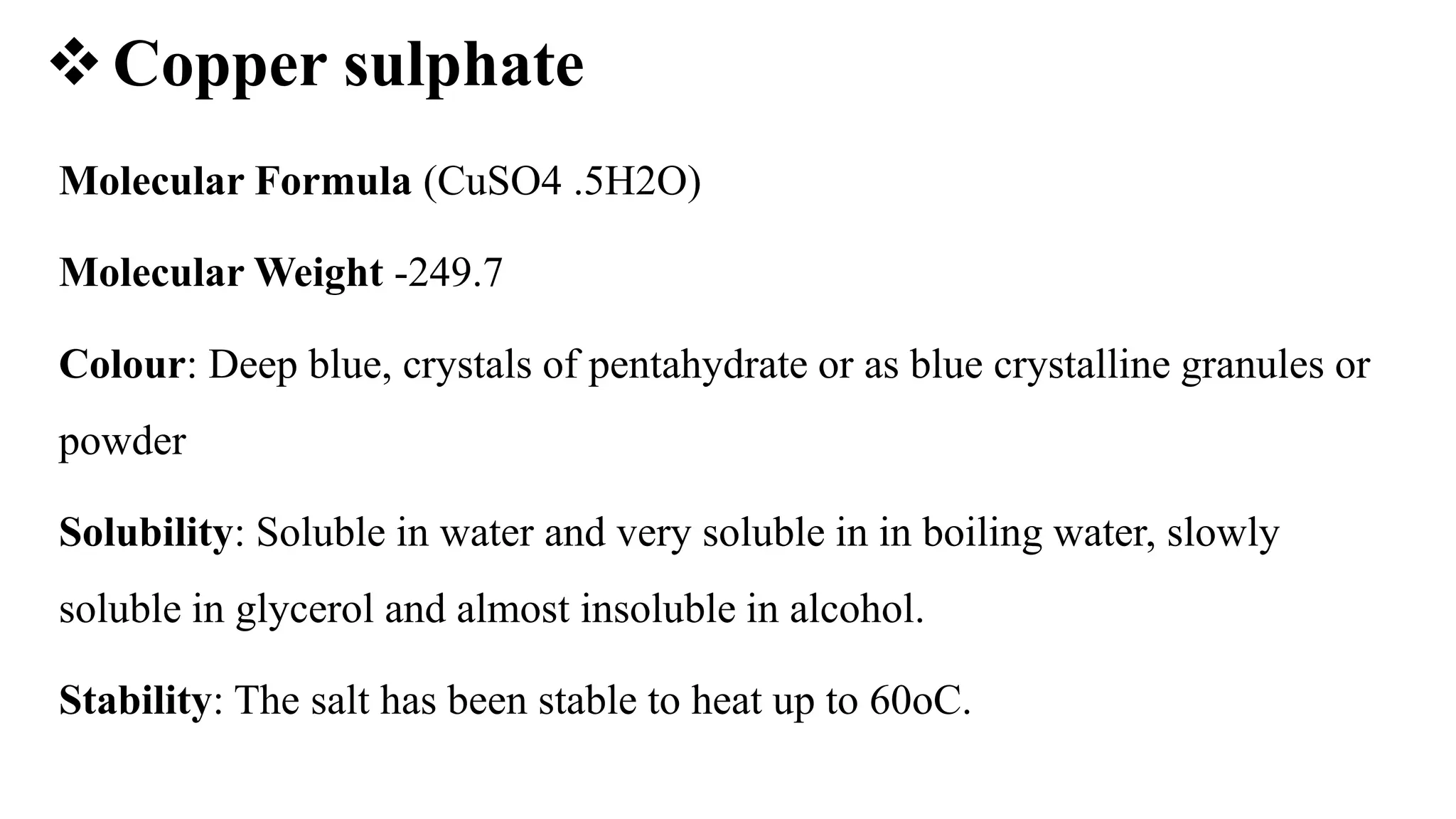 Pharmaceutical Inorganic Chemistry Unit IVMiscellaneous compounds ...