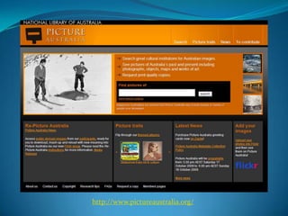 http://www.pictureaustralia.org/