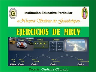 Docente: Giuliana Churano
 