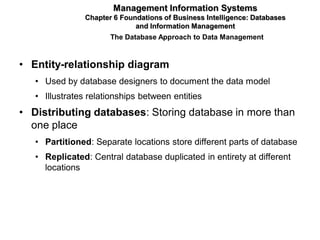 6 - Foundations of BI: Database & Info Mgmt | PDF