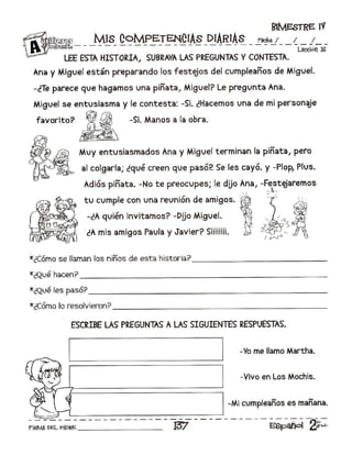 MIS COMPETENCIAS DIARIAS 