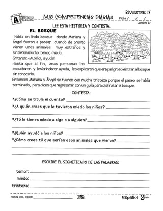 MIS COMPETENCIAS DIARIAS 