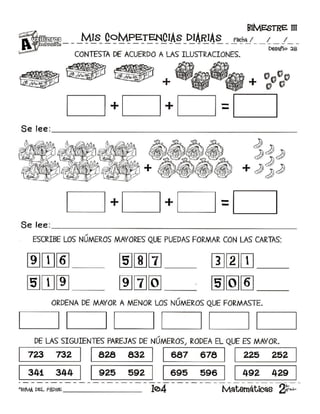 MIS COMPETENCIAS DIARIAS 