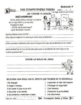 MIS COMPETENCIAS DIARIAS 