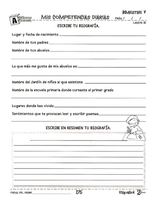 MIS COMPETENCIAS DIARIAS 