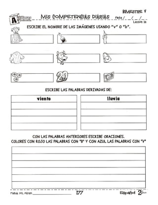 MIS COMPETENCIAS DIARIAS 