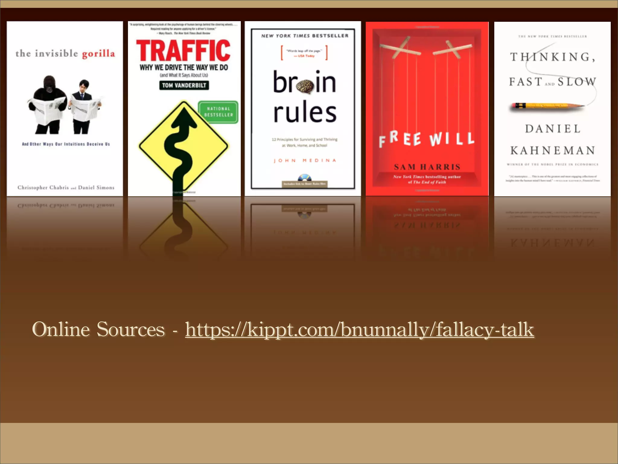 Online	
 Sources	
 -	
 https://kippt.com/bnunnally/fallacy-talk
 