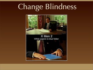 Change Blindness
 