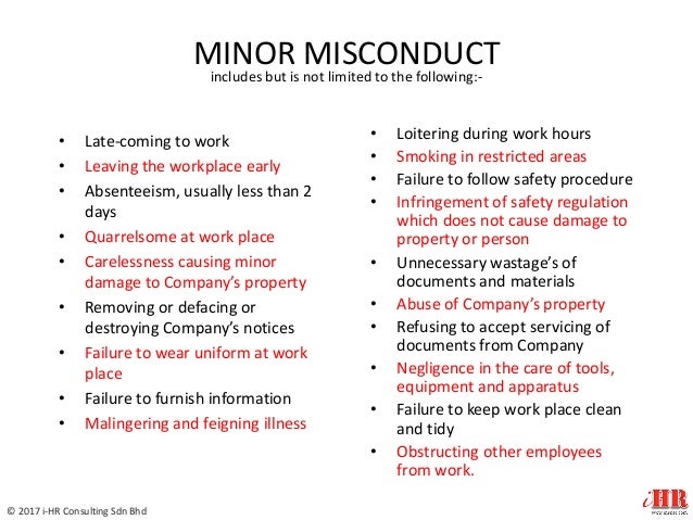 Art Science Series Misconduct 2017 what-is-gross-misconduct-aihr-hr-glossary