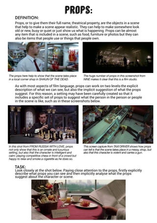 Mise en scene Introduction And Study Guide PDF