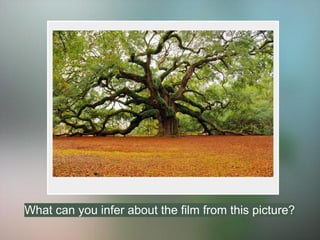 What can you infer about the film from this picture?
 