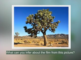 What can you infer about the film from this picture?
 