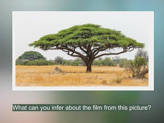 What can you infer about the film from this picture?
 