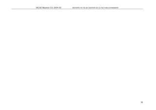 ISCAE Mastère CG 2004-05   REFONTE DU TB DE GESTION DE LA FACT-RECOUVREMENT




                                          ...