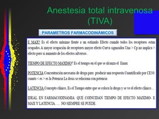 PARAMETROS FARMACODINÁMICOS
 
 
