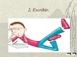 2. Escribir. 