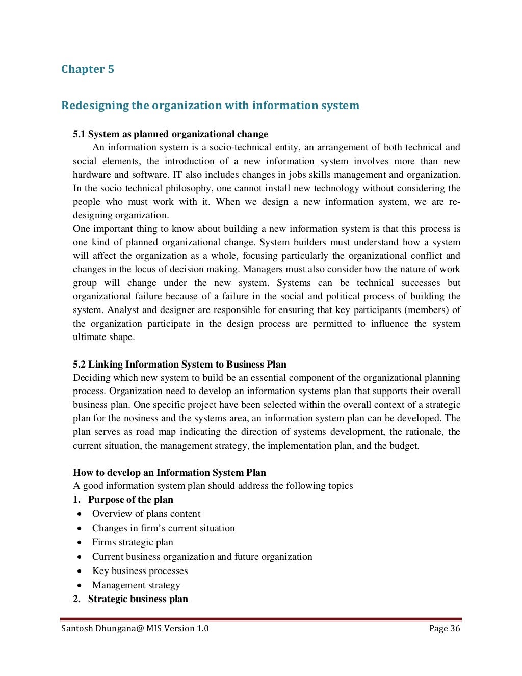 Management Information System (Full Notes)