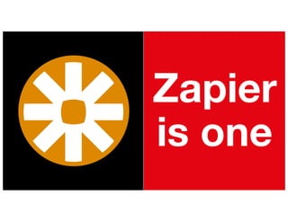 Zapier
is one
 
