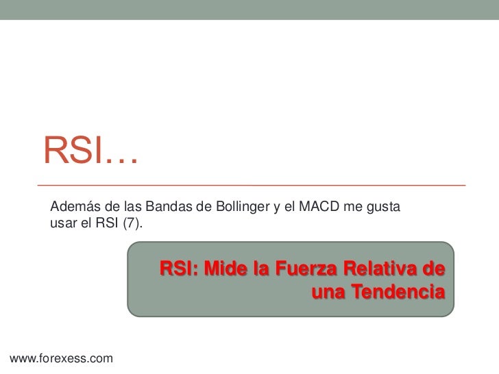 Bollinger bands macd and rsi