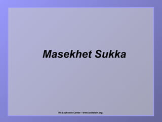 Masekhet Sukka   