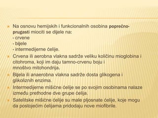 Mišićni sistem | PPTX