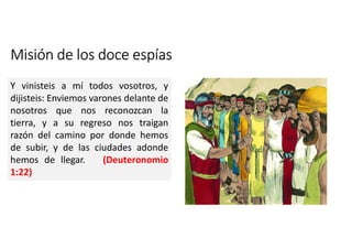 Misión de los doce espías 