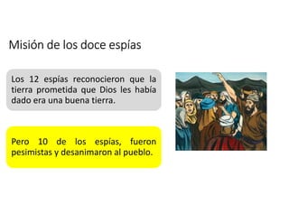 Misión de los doce espías 