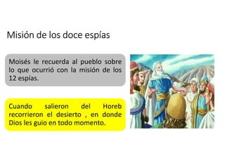 Misión de los doce espías 