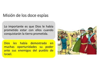 Misión de los doce espías 