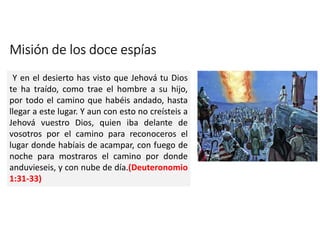 Misión de los doce espías 