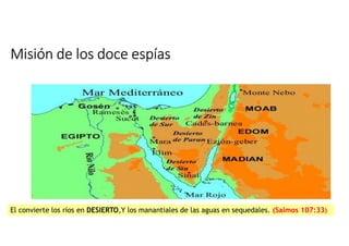 Misión de los doce espías 