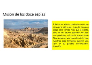 Misión de los doce espías 