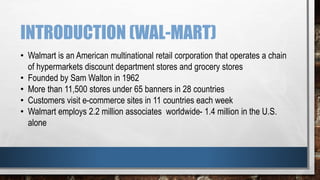 Walmart Mis Example Mis in walmart | PPTX